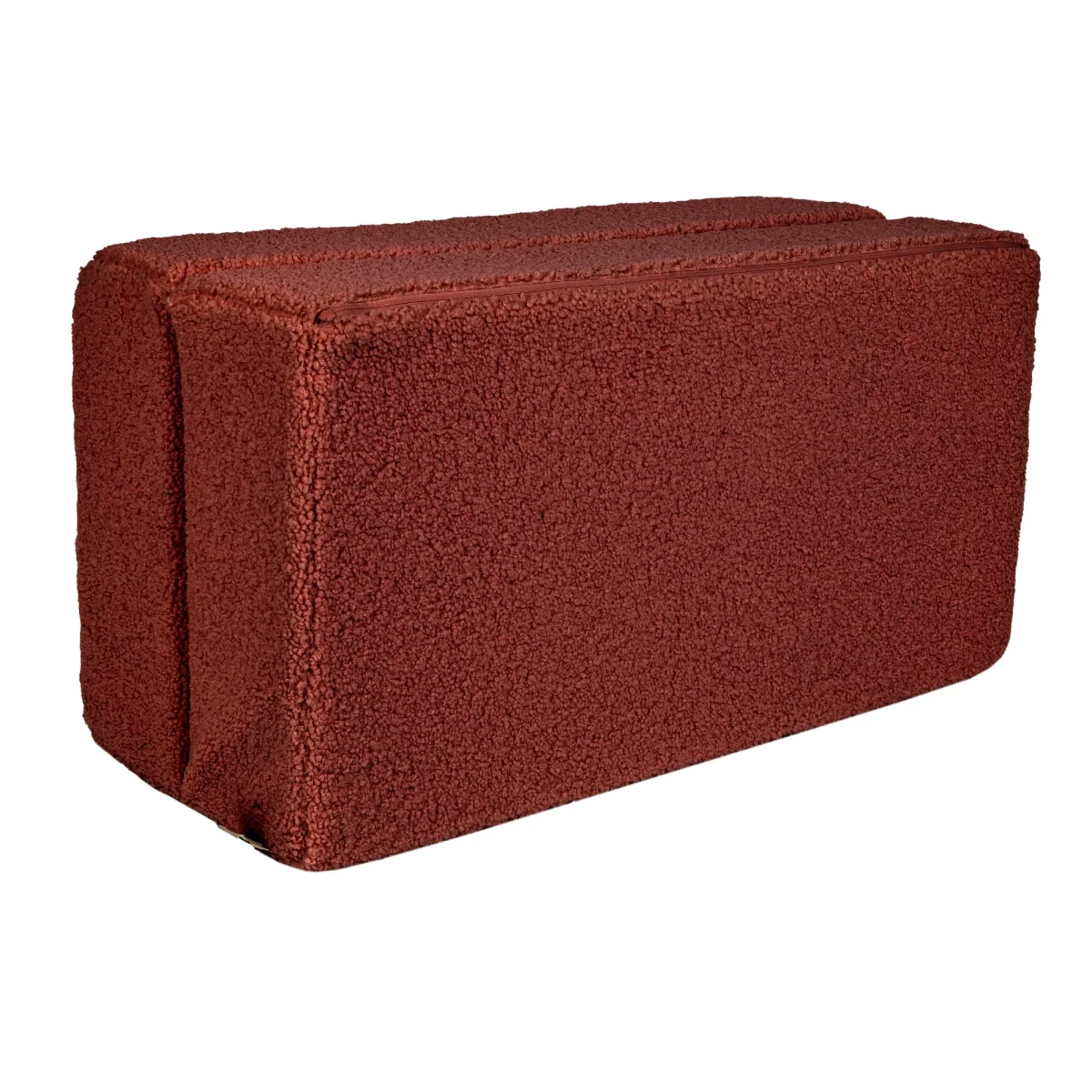 MeowBaby Bearly Cube — Fold-Out Kids Sofa with Two Poufs, photo 2