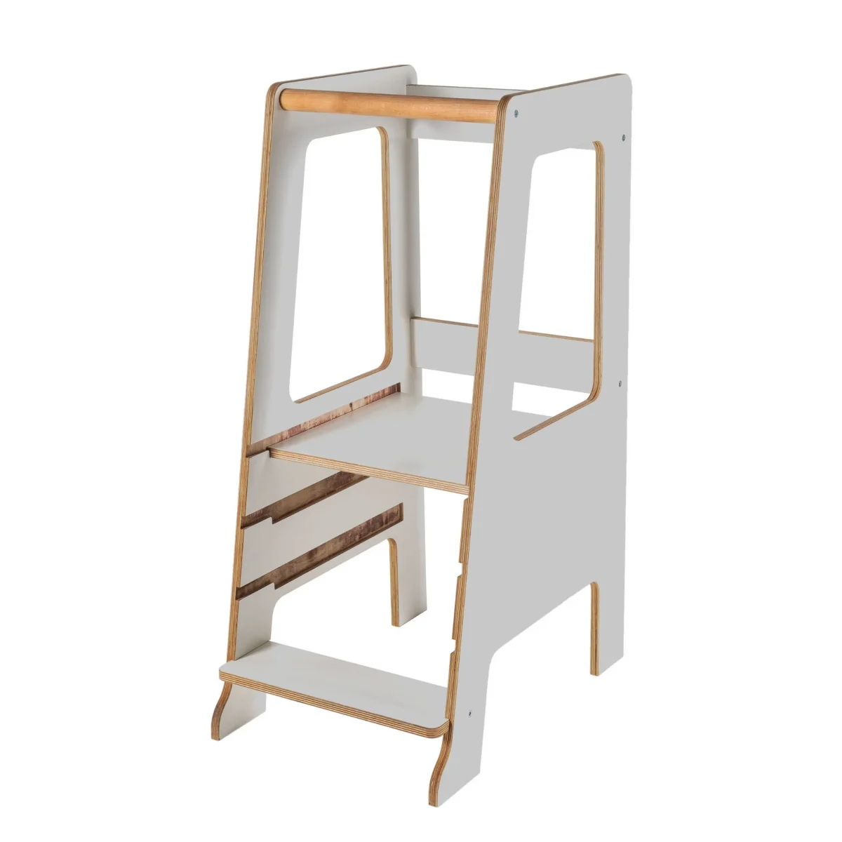 MeowBaby Scandi — Plywood Kitchen Helper, Melamine-Coated, photo 4