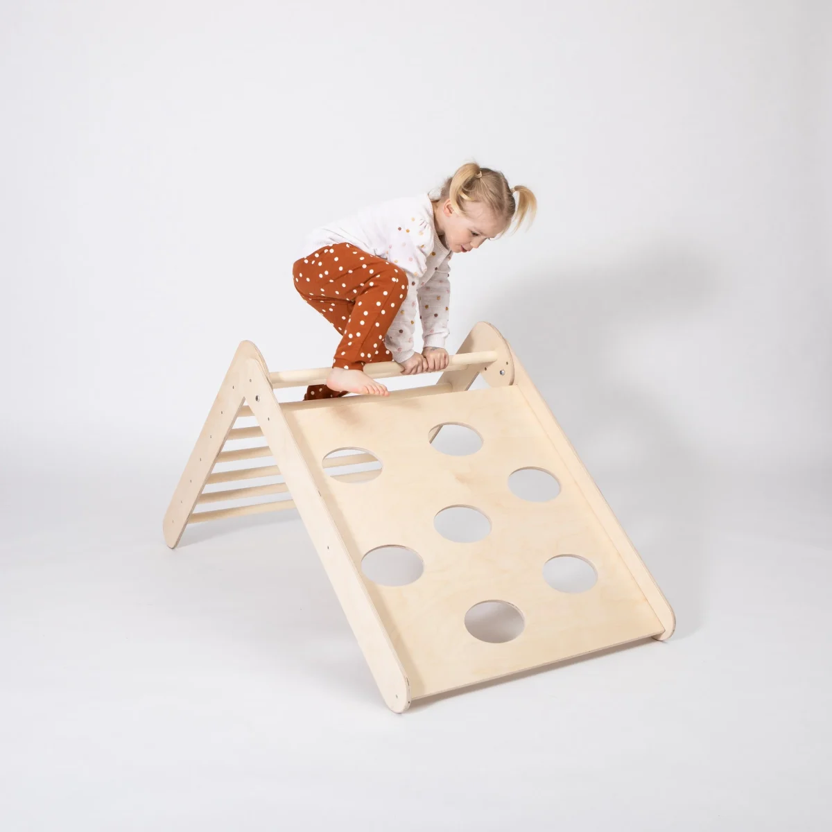 2-in-1 Climbing Triangle, Two Slope Heights, photo 10