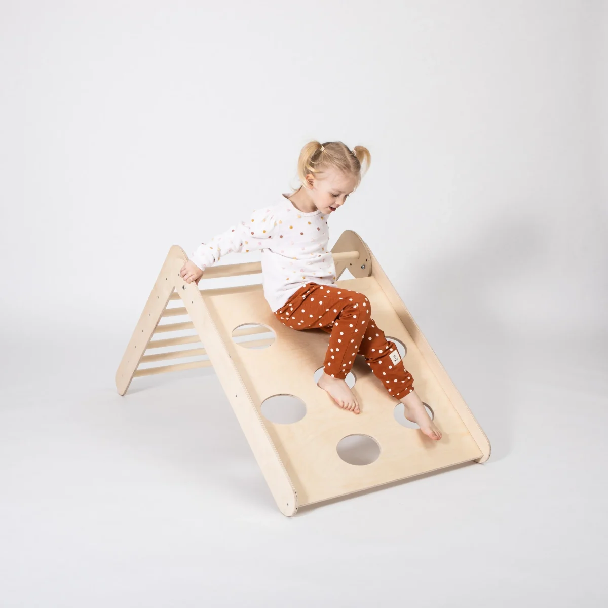 2-in-1 Climbing Triangle, Two Slope Heights, photo 12