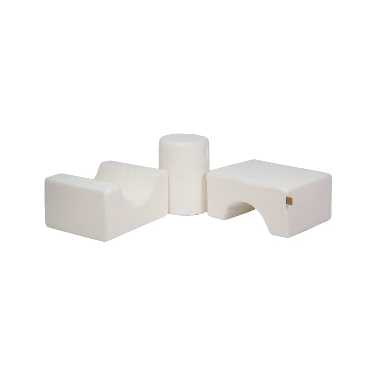 Boucle Soft Shape Set, 3 Elements, White, photo 2