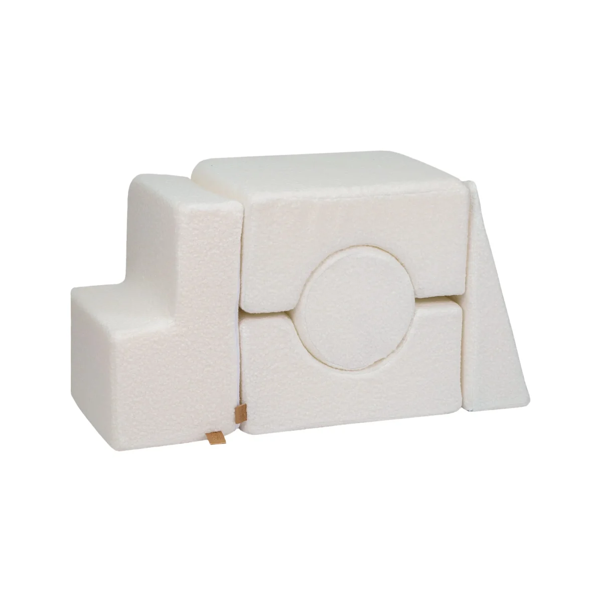 Boucle Soft Shape Set, 5 Elements, White, photo 3