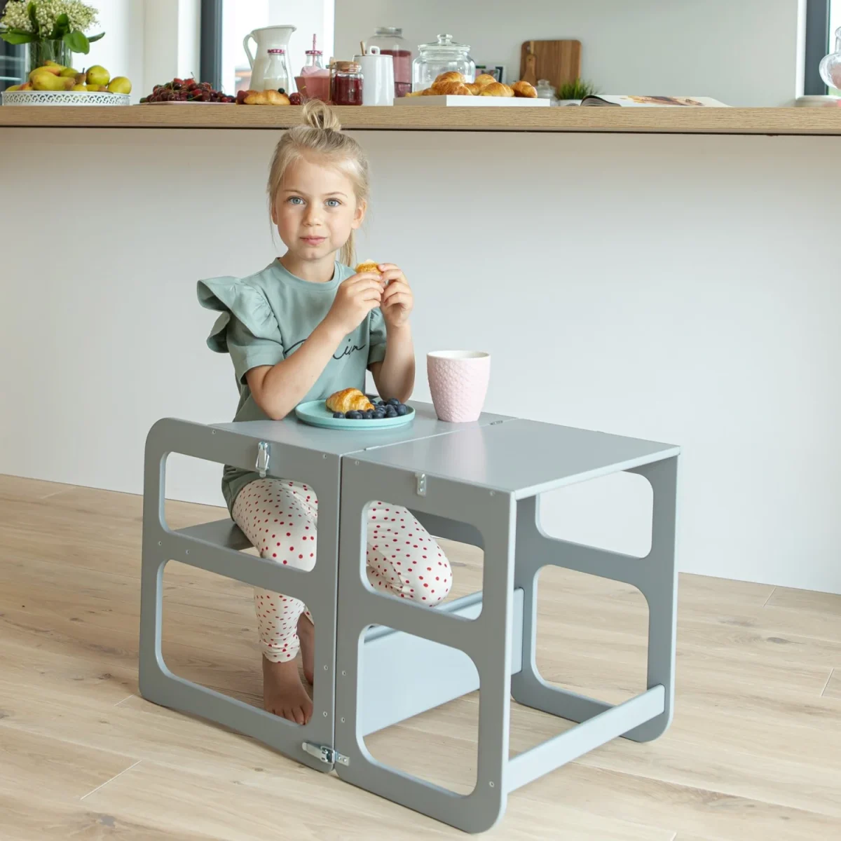 2-in-1 Kitchen Tower / Table & Chair, photo 4