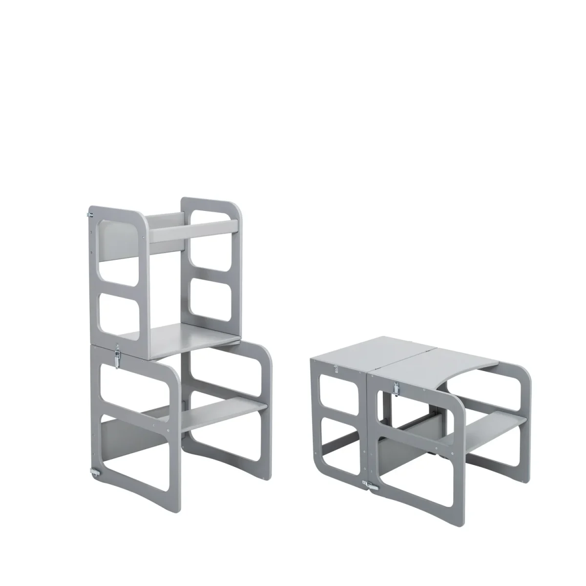 2-in-1 Kitchen Tower / Table & Chair