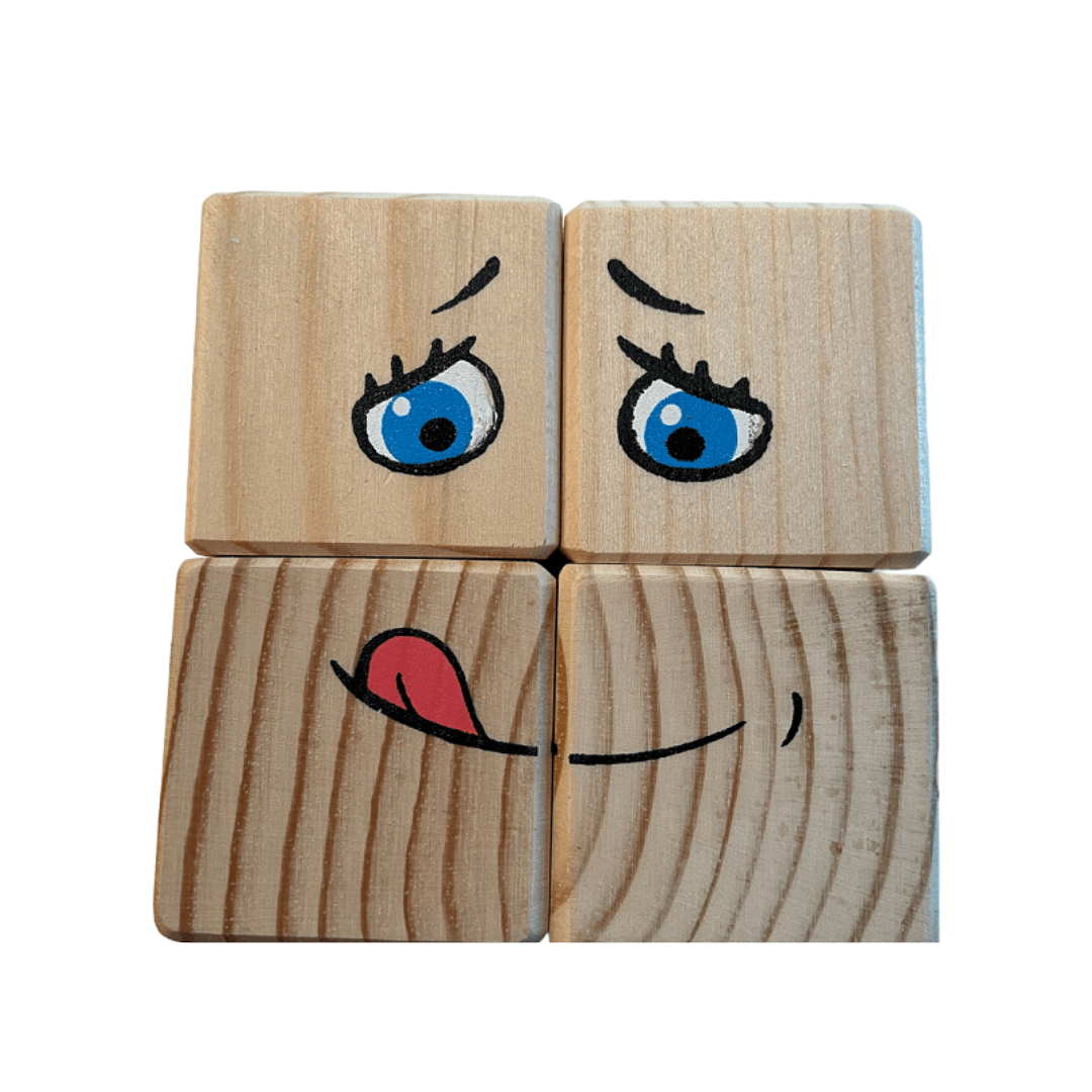 Expressions Blocks, 4 Pieces, photo 2