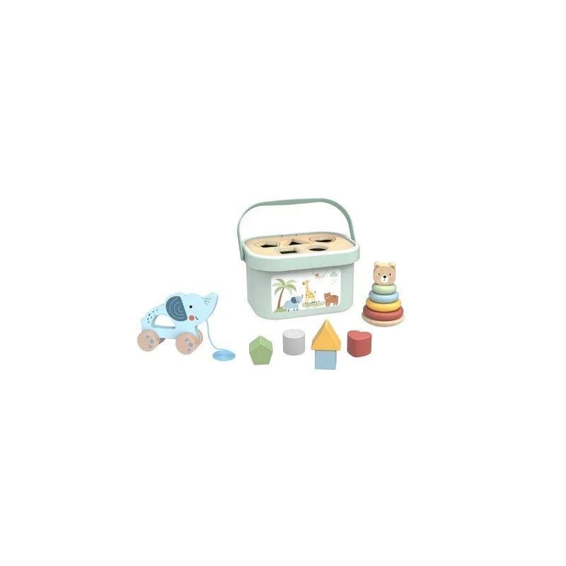 3-in-1 Toy Box with Sorter and Pyramid, photo 4
