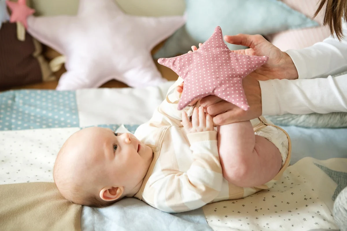 Starlets, Set of 3 Soft Stars with Ribbons, photo 2