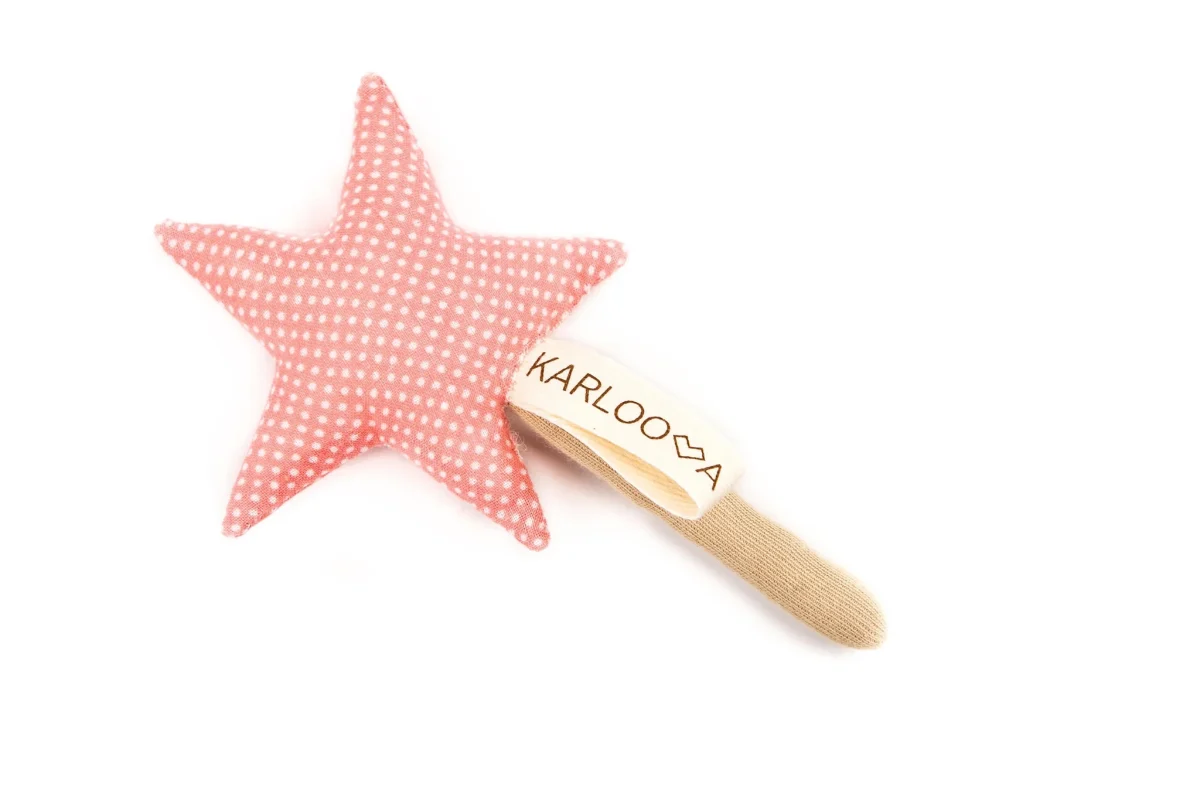 Magic Wand Jingle Toy for Babies — Pink