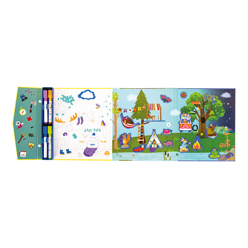 Magnetic Multi Play Set Adventure, 4 in 1