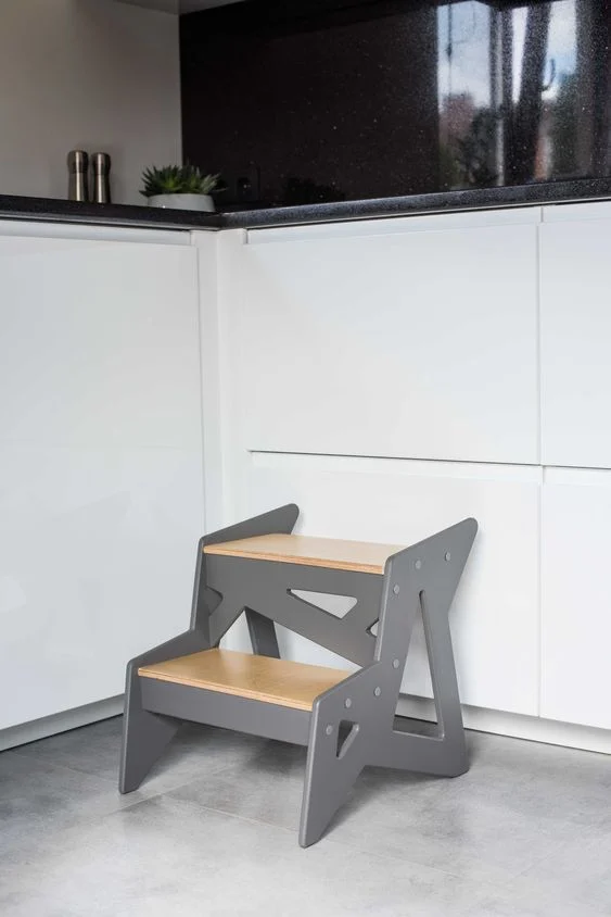 Plywood Step Stool, 17 cm Step, photo 2