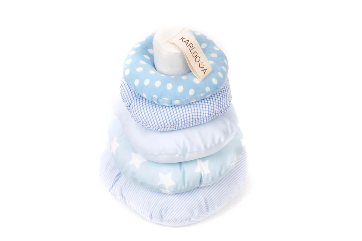 Jingling and Crinkling Stacking Tower for Babies