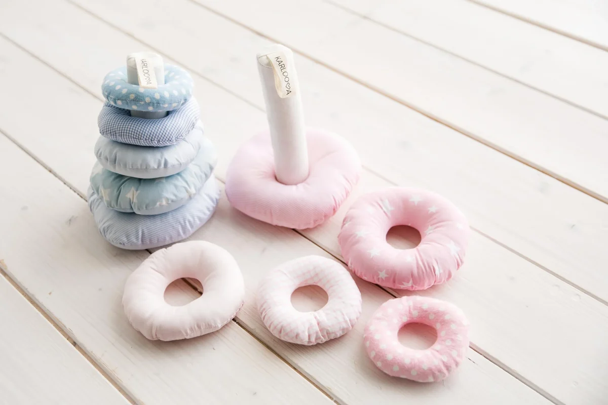 Jingling and Crinkling Stacking Tower for Babies, photo 6