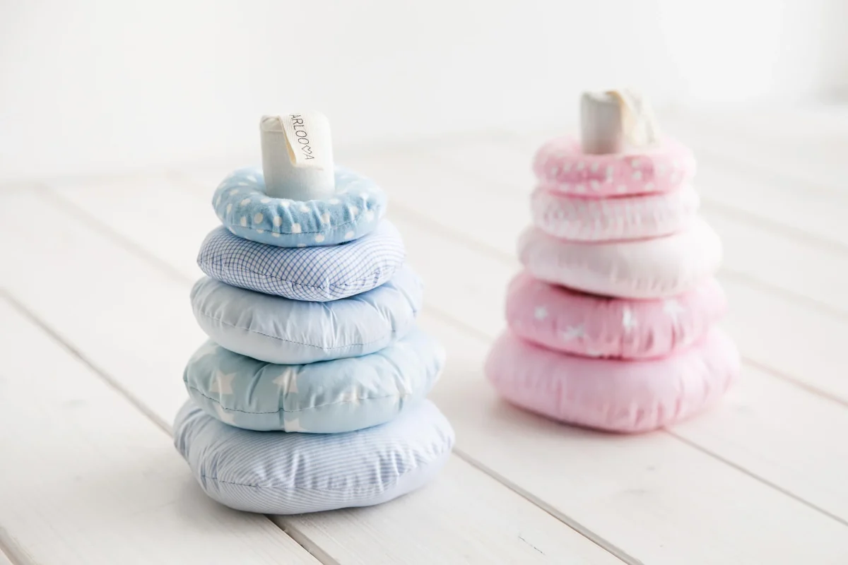 Jingling and Crinkling Stacking Tower for Babies, photo 2