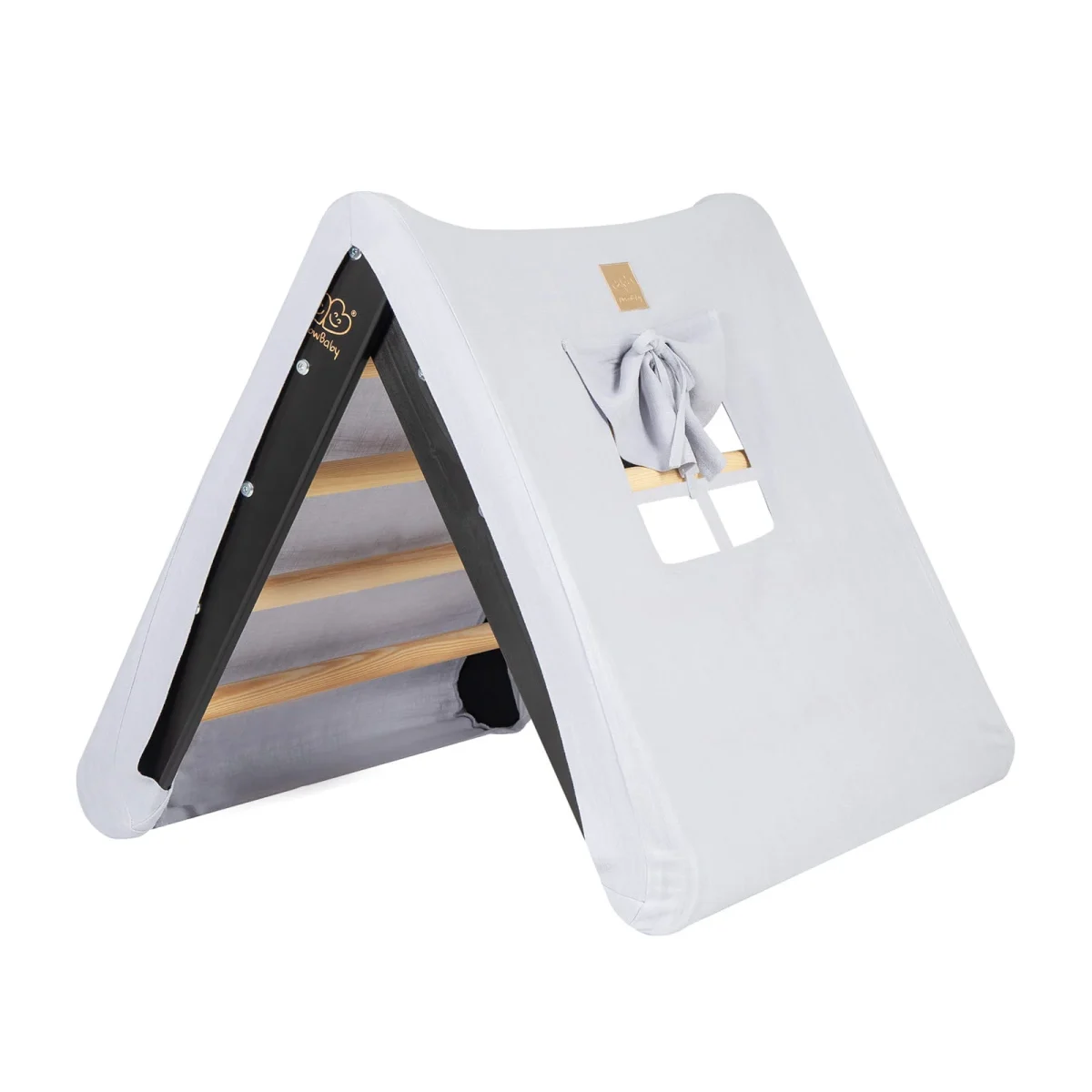 Ladder House with Play Tent and Window