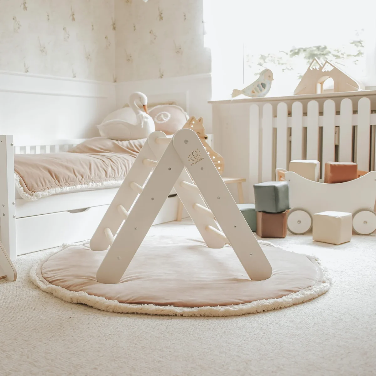 Wooden Pikler Climbing Ladder, photo 8