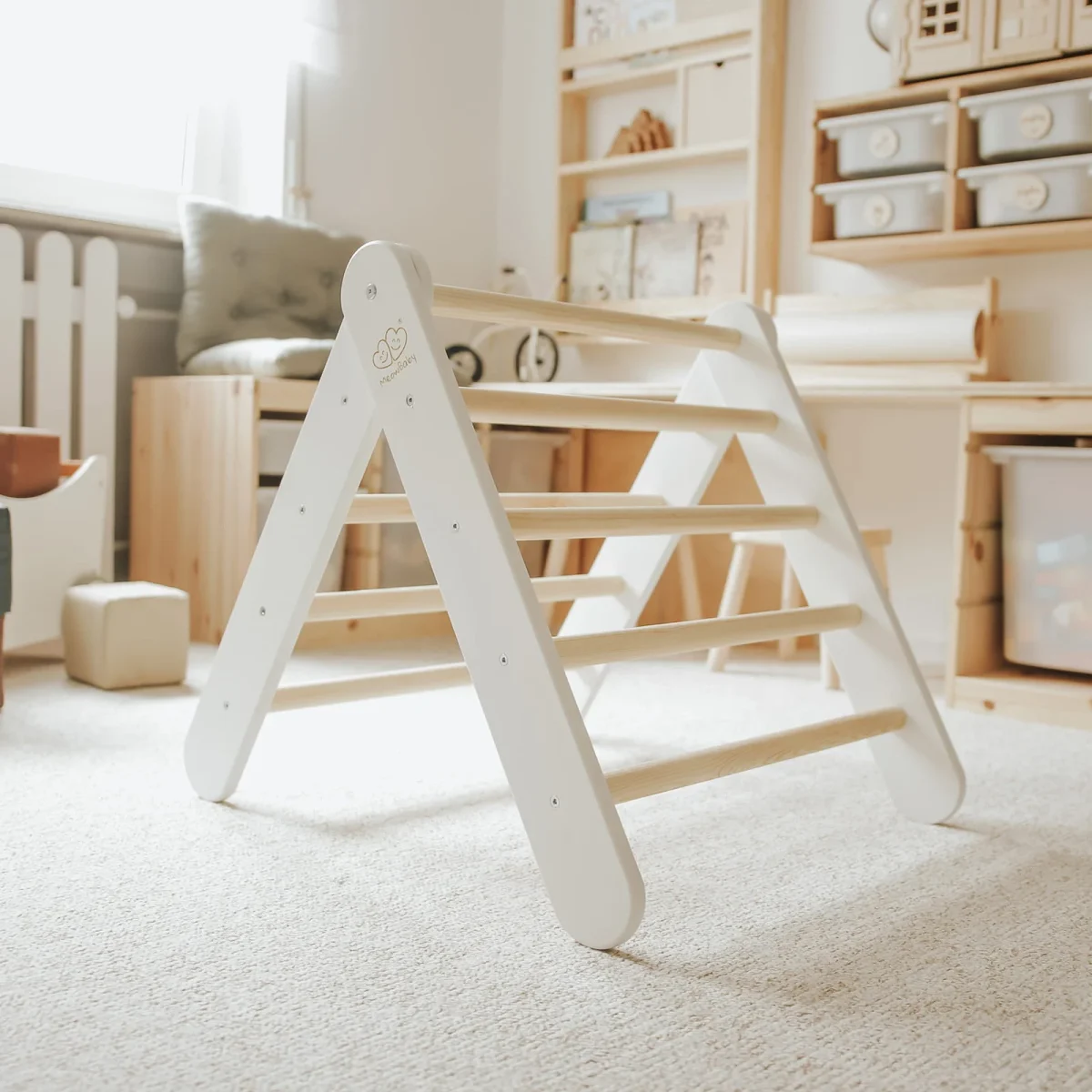 Wooden Pikler Climbing Ladder, photo 9