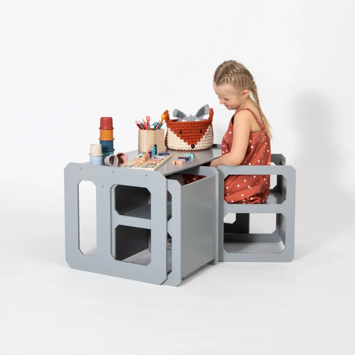 Montessori Weaning Table and Chair Set