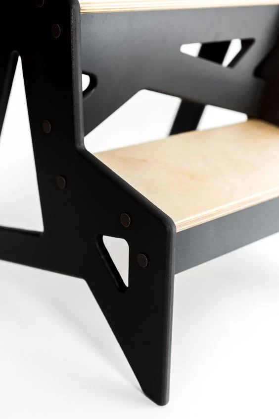 Plywood Step Stool, 17 cm Step, photo 5