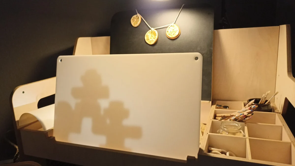 Milky-White Acrylic Whiteboard, 45 × 60 cm, photo 7