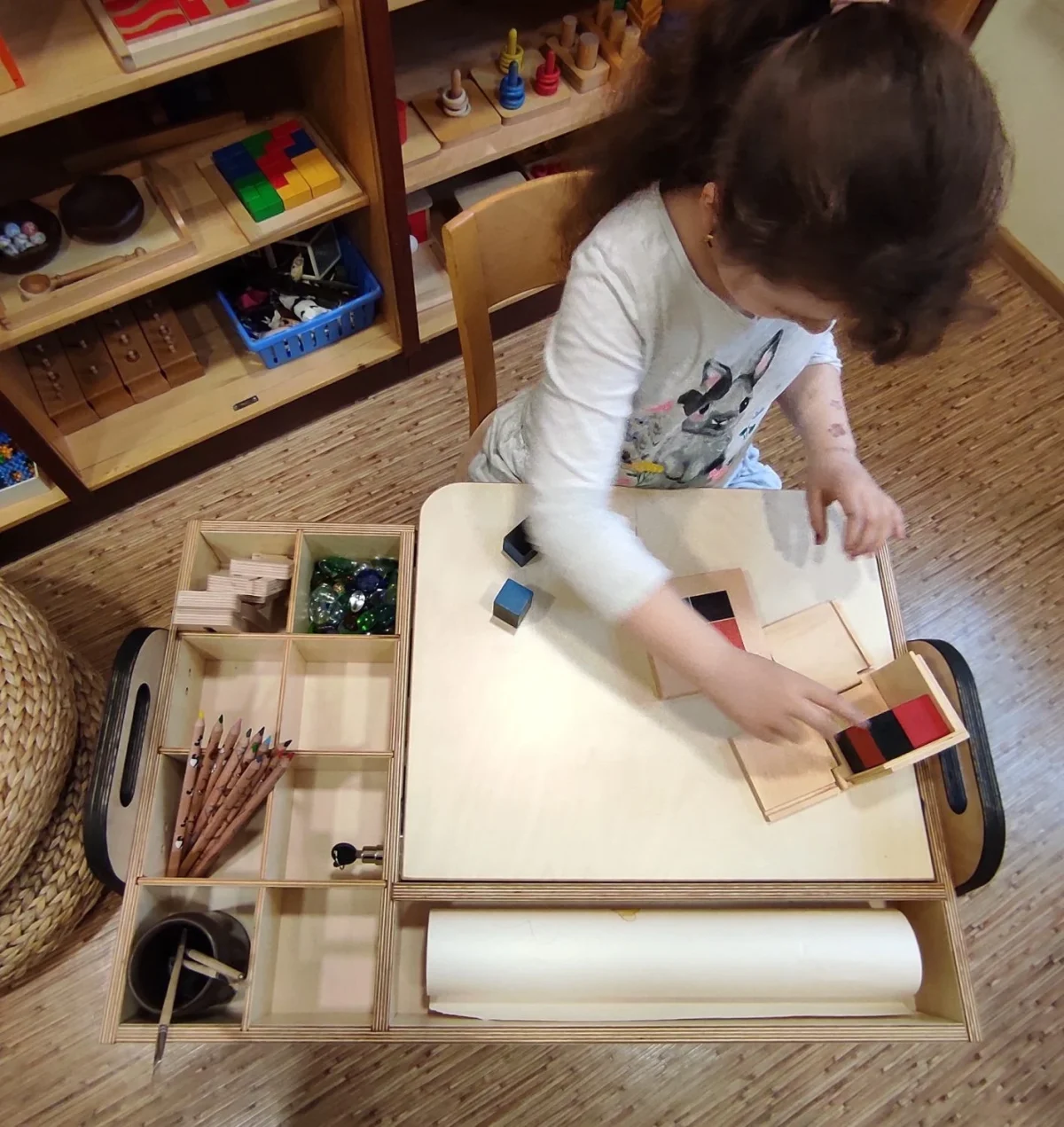 Luula Julle — Adjustable Children Montessori Table and Chair Set, photo 15