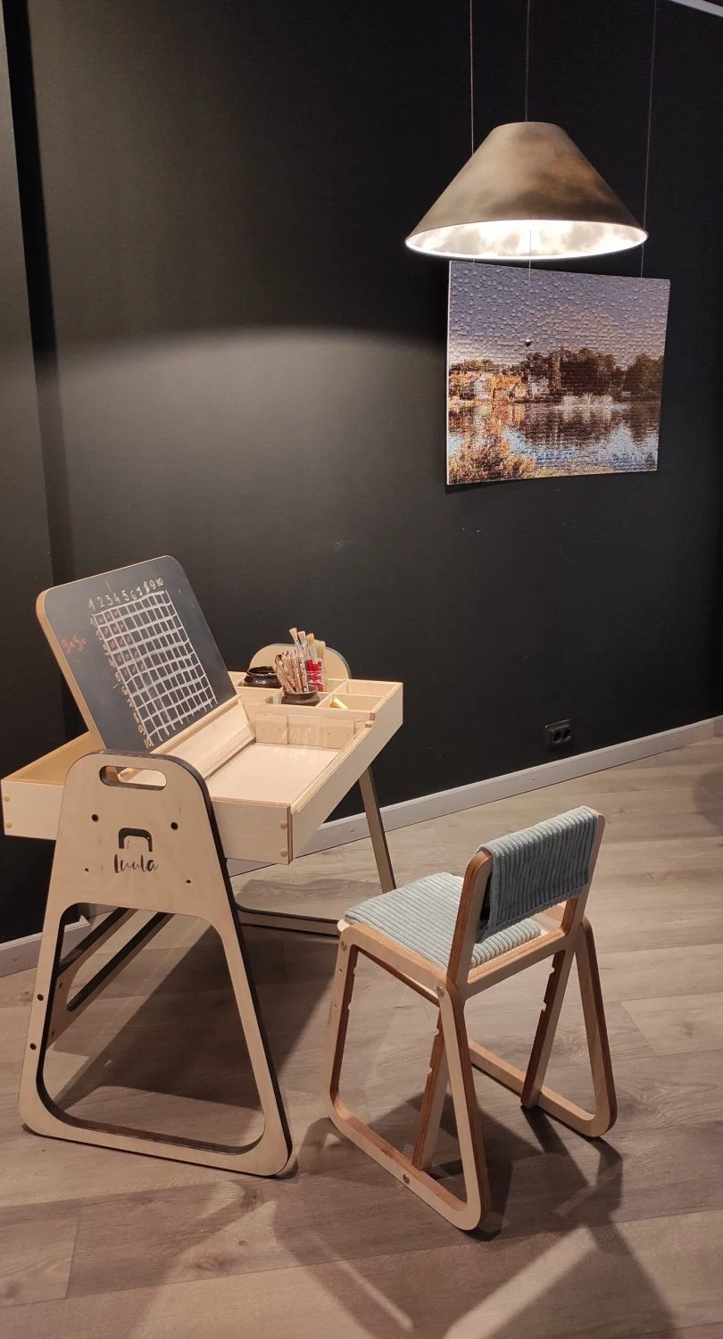 Luula Julle — Adjustable Children Montessori Table and Chair Set, photo 9
