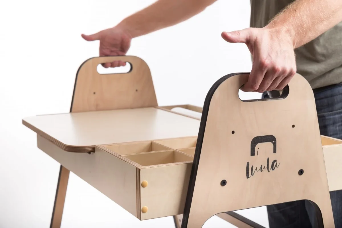 Luula Julle — Adjustable Children Montessori Table and Chair Set, photo 10