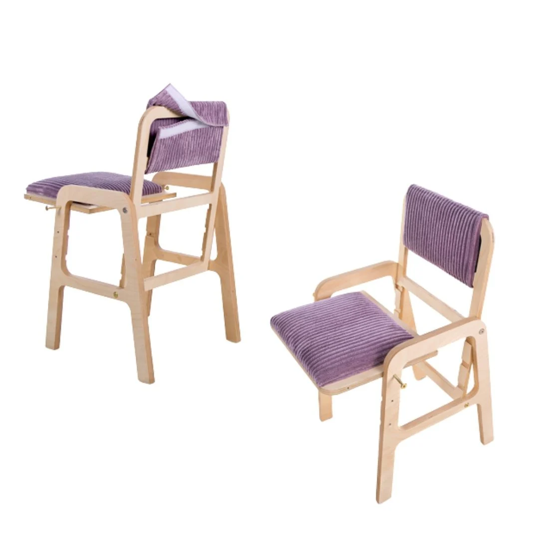 Adjustable Storage Table and Chair with Acrylic Board, photo 3