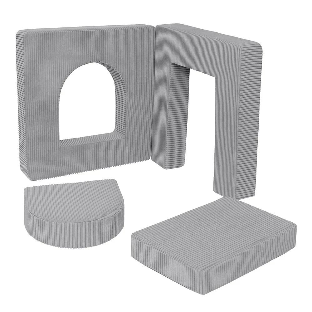 MeowBaby Aesthetic — Soft Play Set for Toddlers, 4 Elements