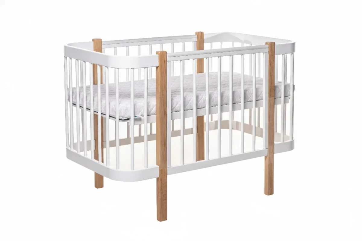 KOTTO ELIN — Beech Crib with Dreemsy Mattress, photo 2