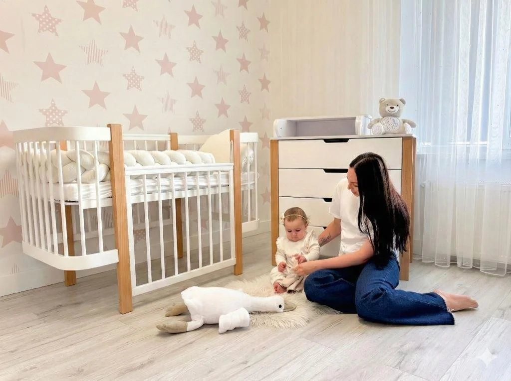 KOTTO ELIN — Beech Crib with Dreemsy Mattress, photo 6