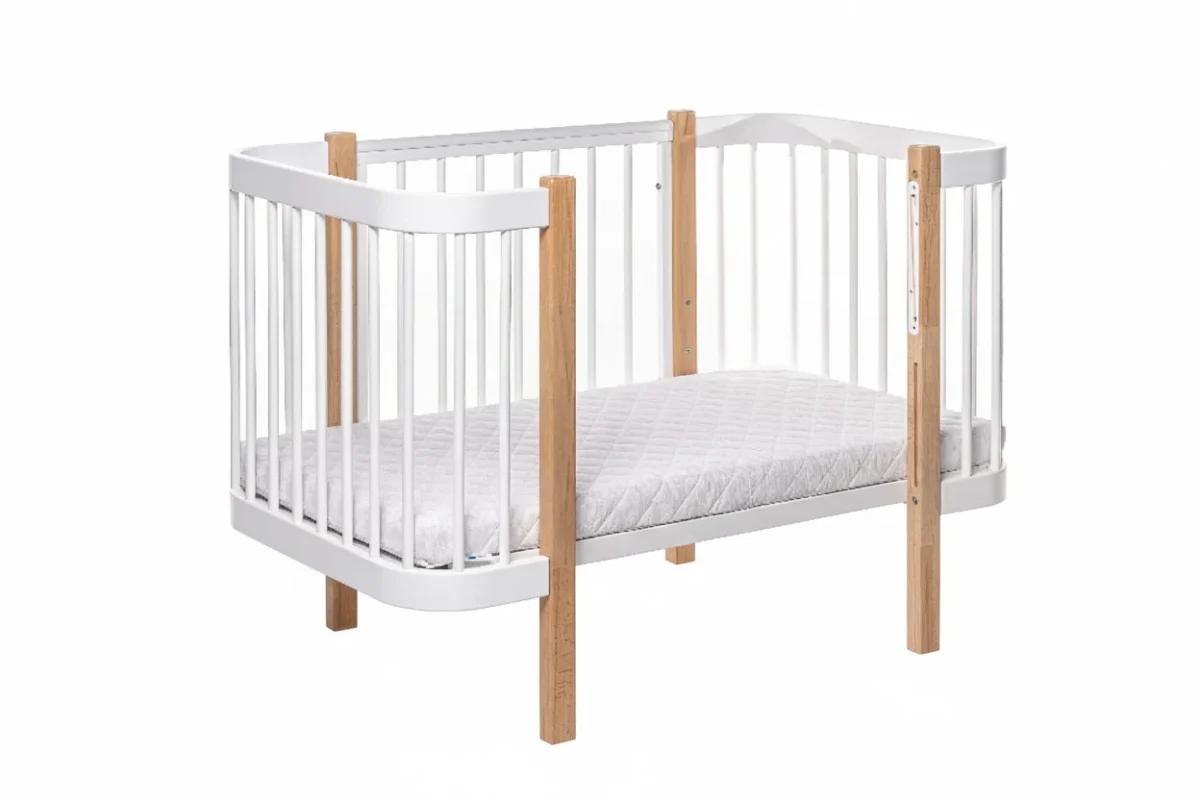KOTTO ELIN — Beech Crib with Dreemsy Mattress