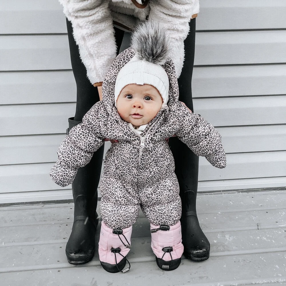 Baby Puffer Booties, Size S, photo 2