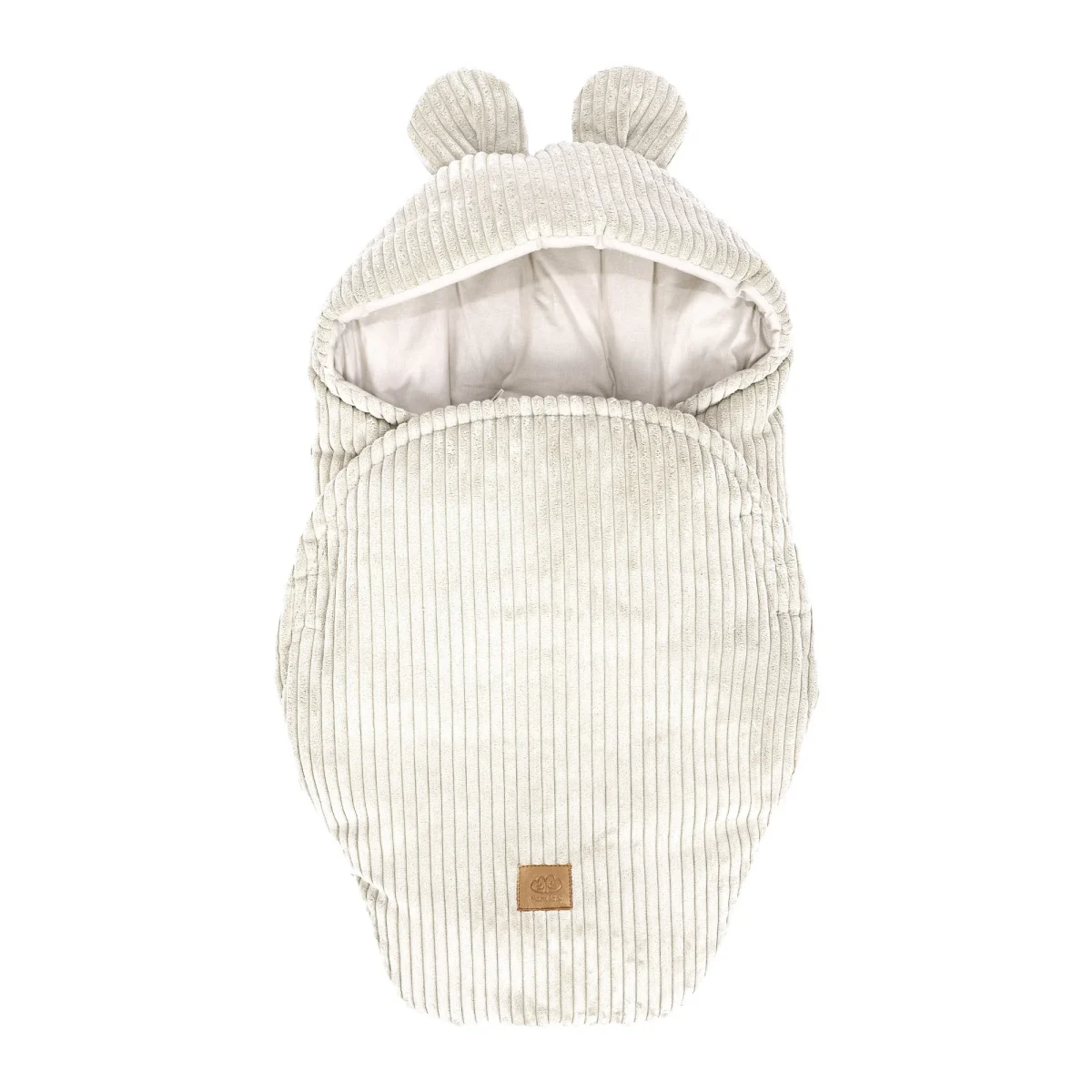Newborn Swaddle with Bear Ears