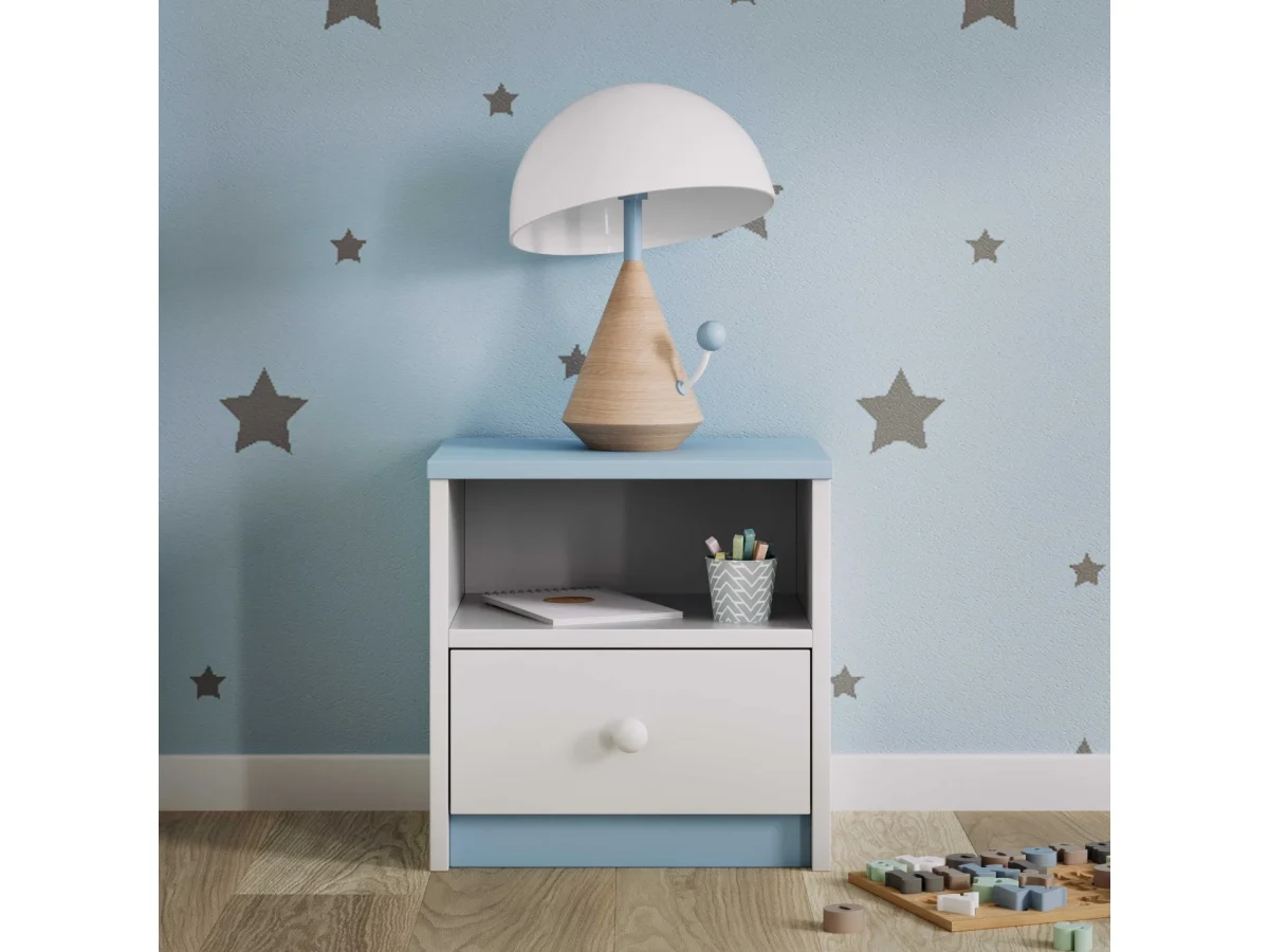 Kocot Kids Babydreams — Bedside Table with Shelf and Drawer, photo 2