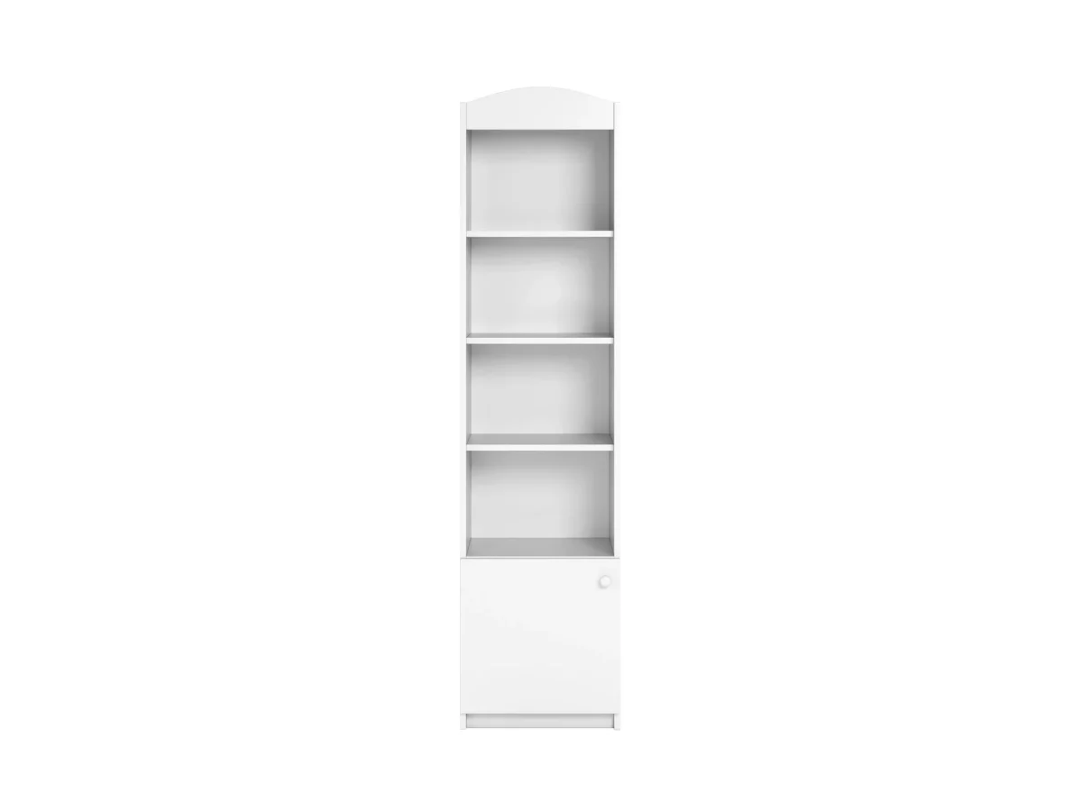 Kocot Kids Babydreams — Single Shelf with Soft-Close Cabinet — White