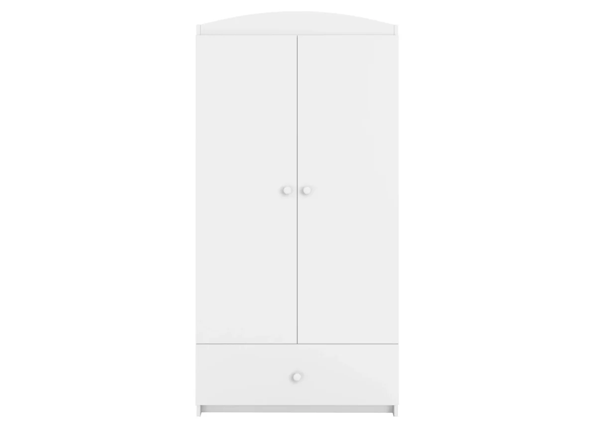 Kocot Kids Babydreams — Wardrobe with Drawer, White, Blue or Pink