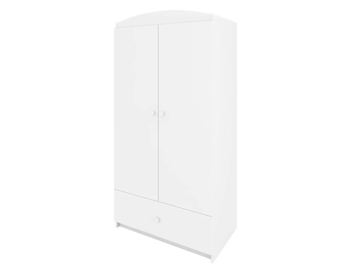 Kocot Kids Babydreams — Wardrobe with Drawer, White, Blue or Pink, photo 2