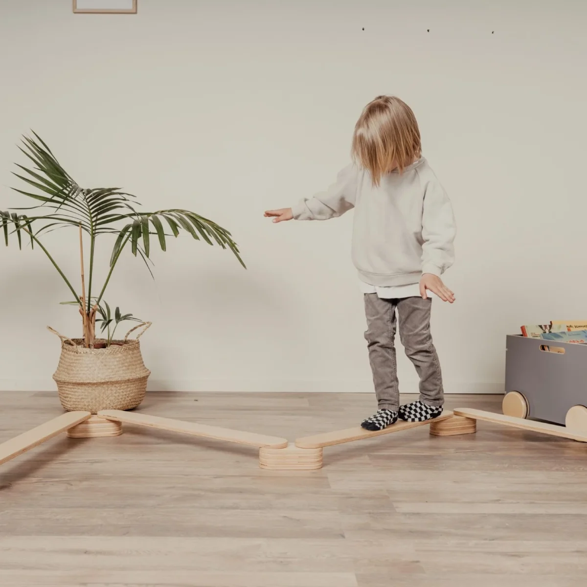 Wooden Balance Beams, Set of 4 (3.06 m Path), photo 2