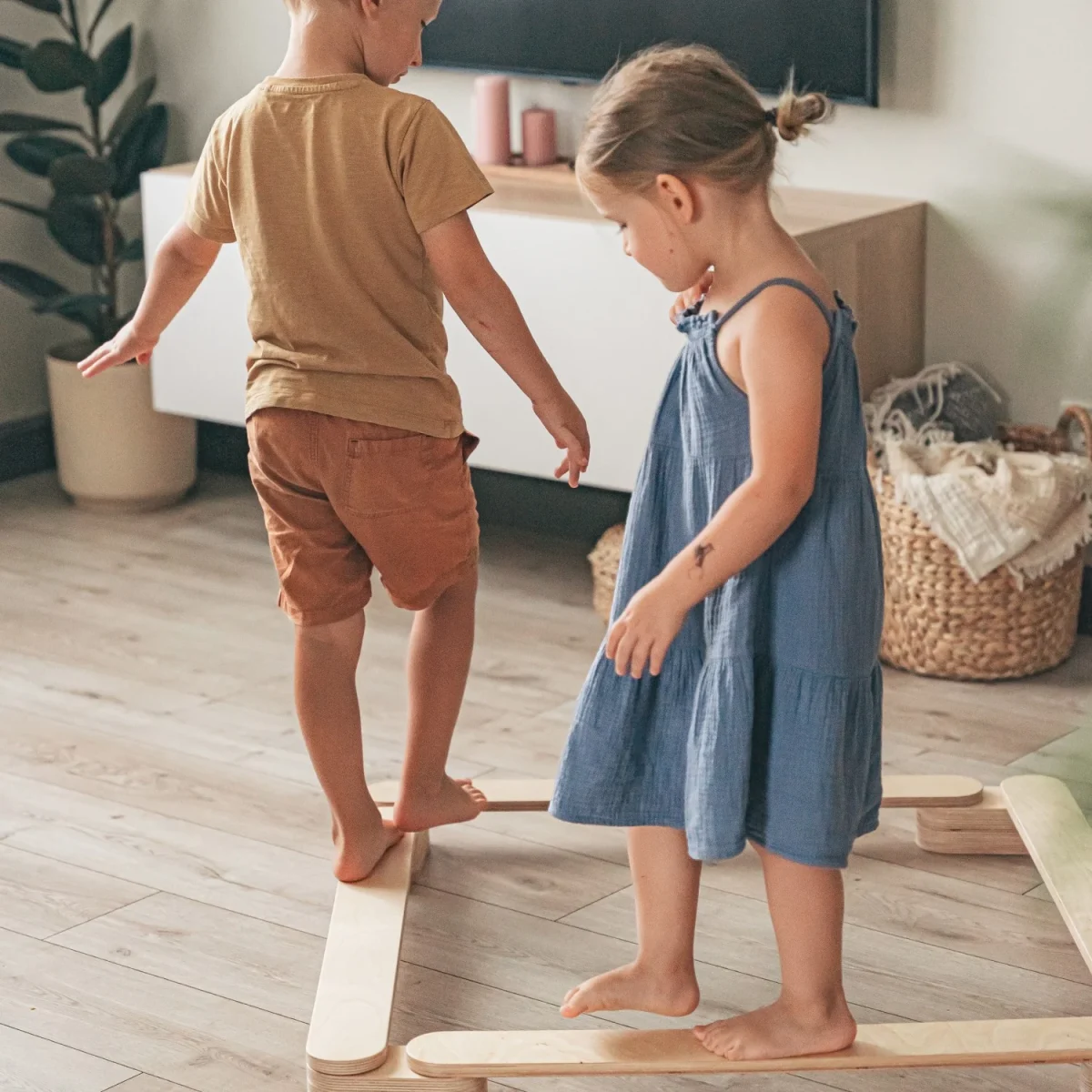 Wooden Balance Beams, Set of 6 (4.6 m Path), photo 4