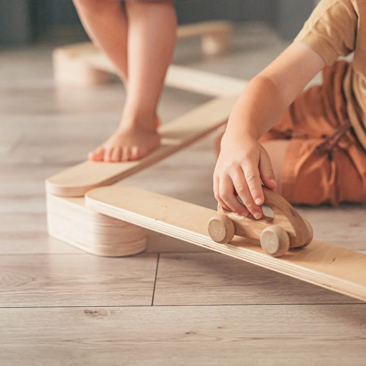 Wooden Balance Beams, Set of 6 (4.6 m Path), photo 3