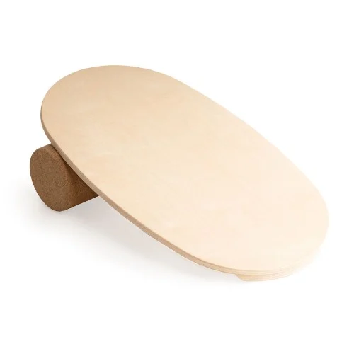 Balance Board with Cork Roller