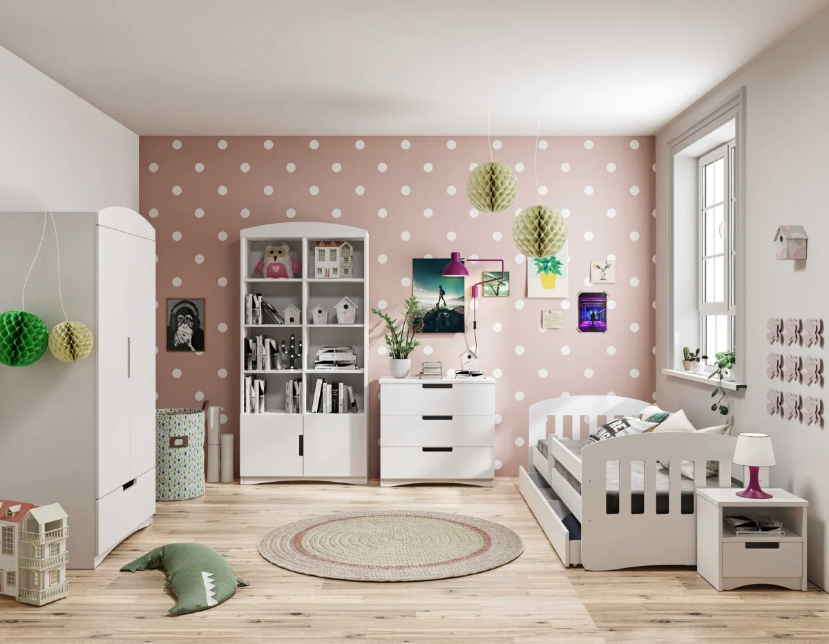 Kocot Kids Classic — прикроватная тумбочка, белая, фото 6