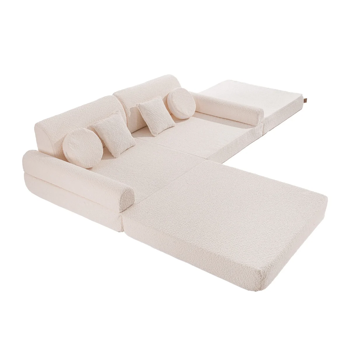 Large Modular Kids Sofa 160 × 80 cm, 15 Fabrics, photo 5