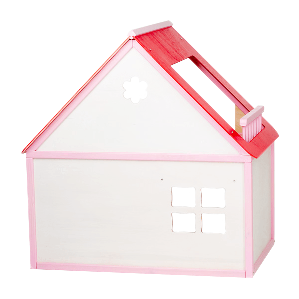 Country One-Storey Wooden Dollhouse