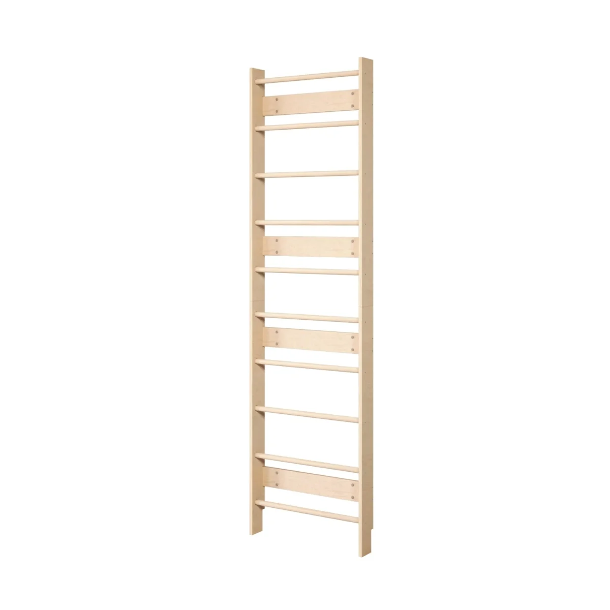 BusyKids EVERGYM — Wooden Wall Bars, Base Model in Natural