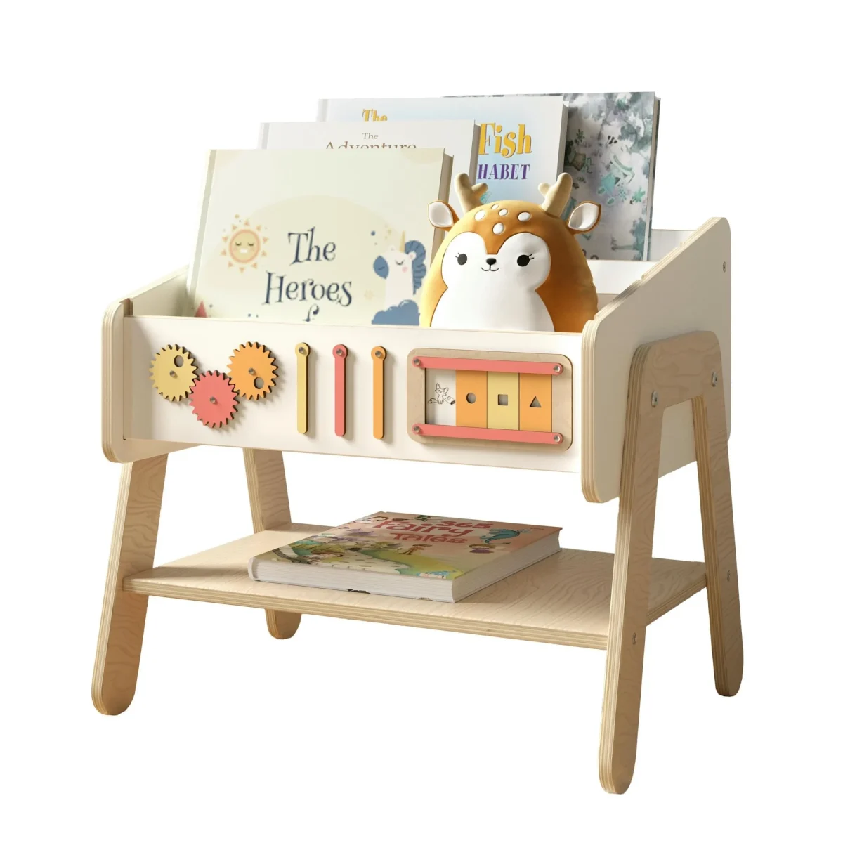 BusyKids LILU — 3-in-1 Bookshelf, Chair and Bedside Table