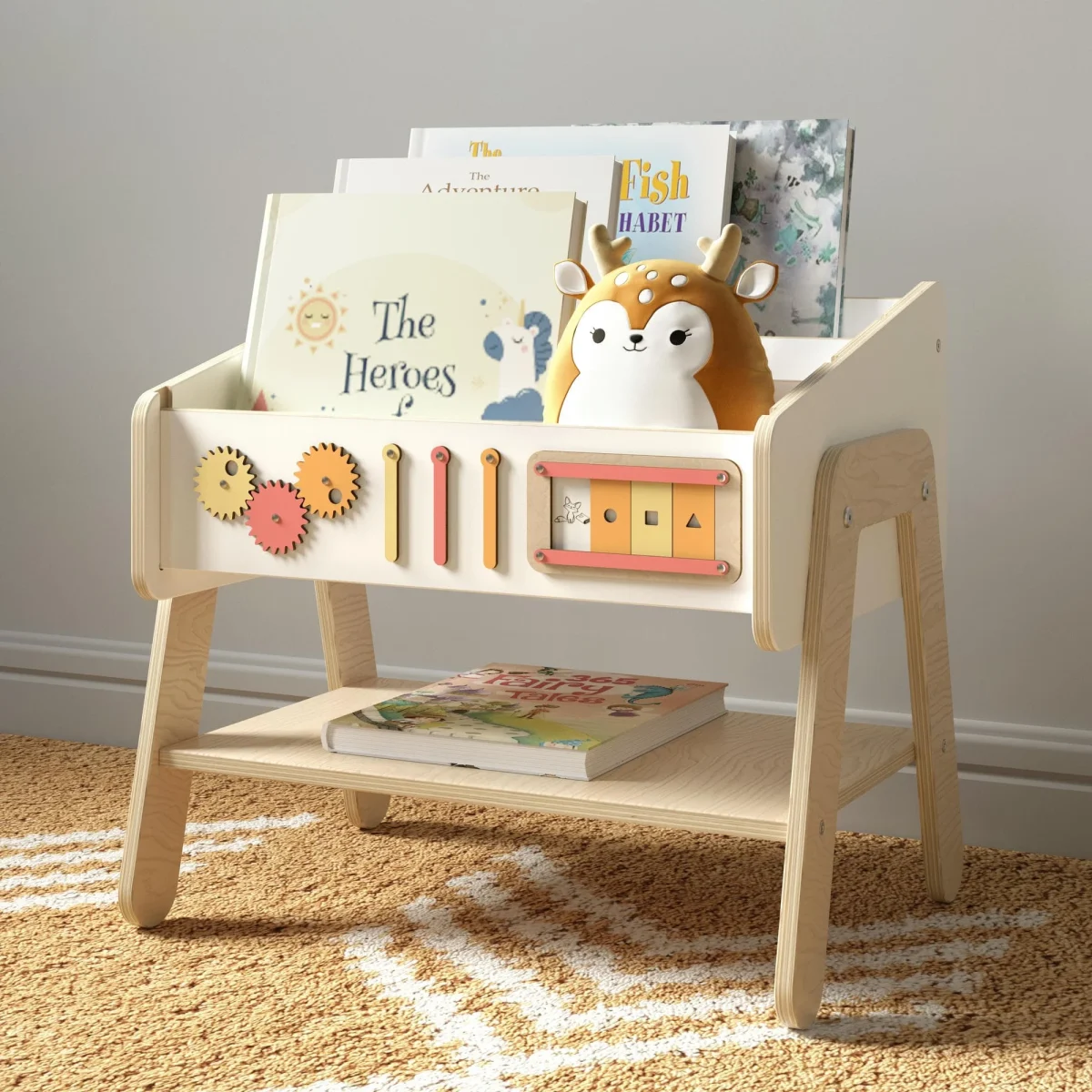 BusyKids LILU — 3-in-1 Bookshelf, Chair and Bedside Table, photo 2