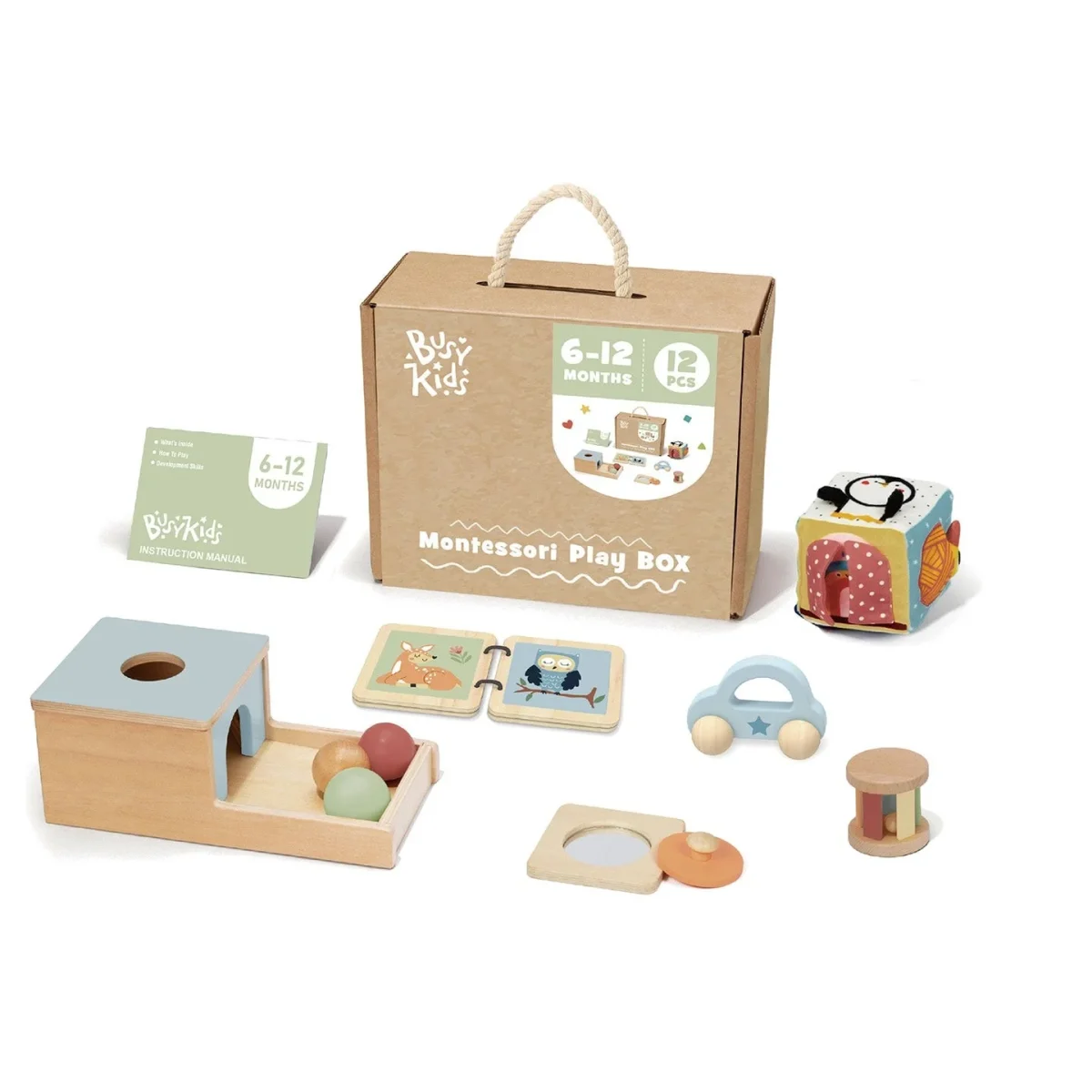 Montessori Play Box, 6–12 Months
