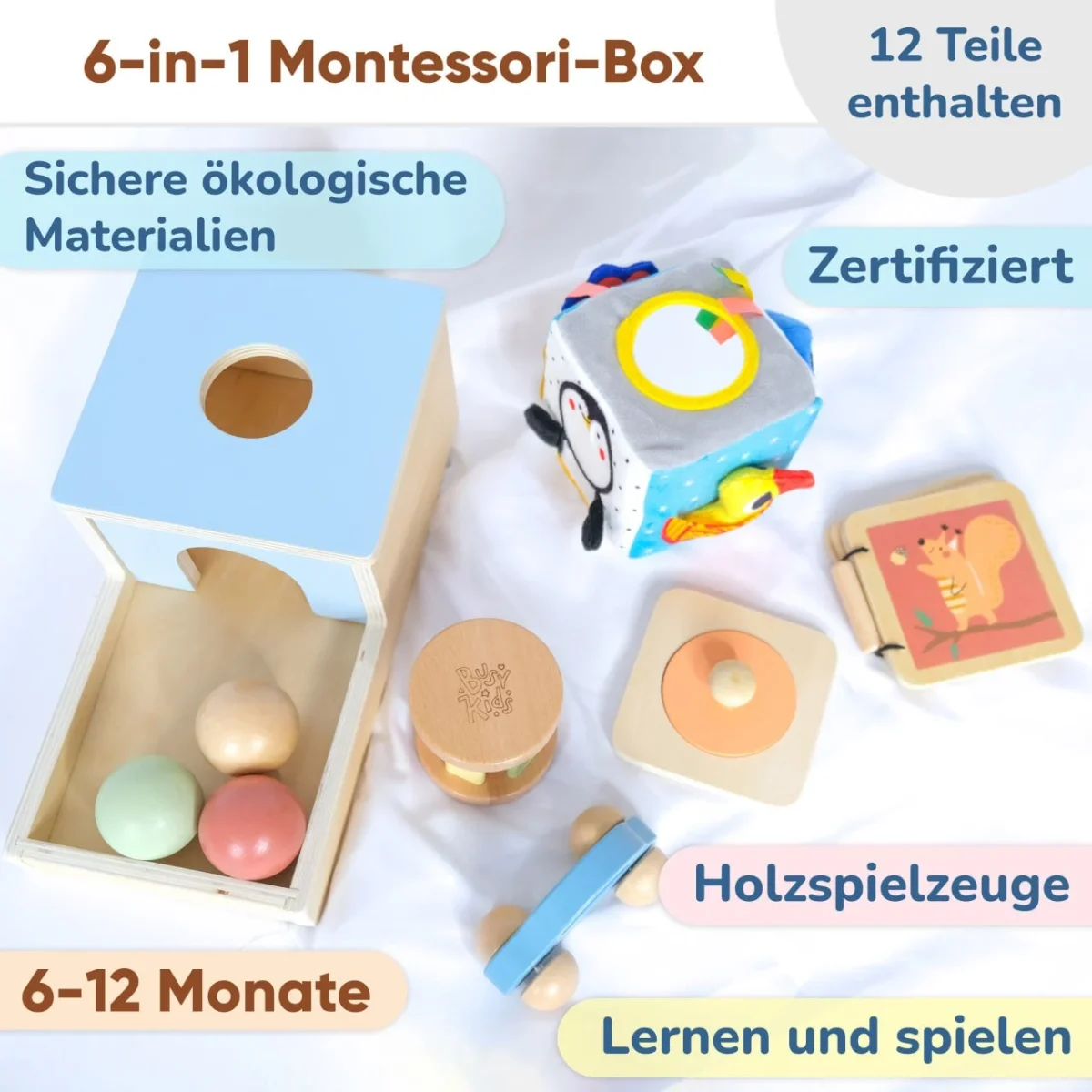 Montessori Play Box, 6–12 Months, photo 2