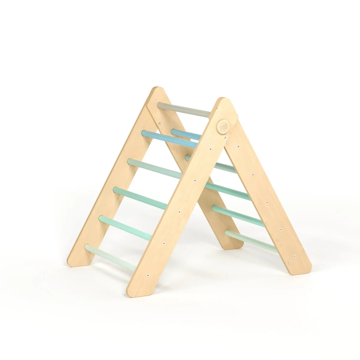 Pikler Triangle with Frame Lock — Mint